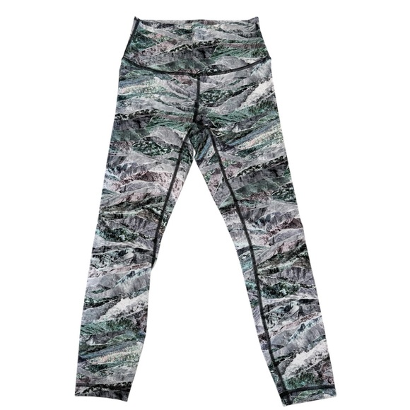 Lululemon Wunder Under High-Rise Tight 25” in Springscape Multi Print Sz 4 - Picture 3 of 6